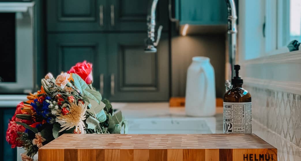 clean countertop